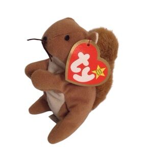 Ty Nuts the Squirrel Teenie Beanie. McDonald’s Pre owned
